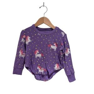 Chaser Purple Unicorn Lightweight Sweatshirt- size 2